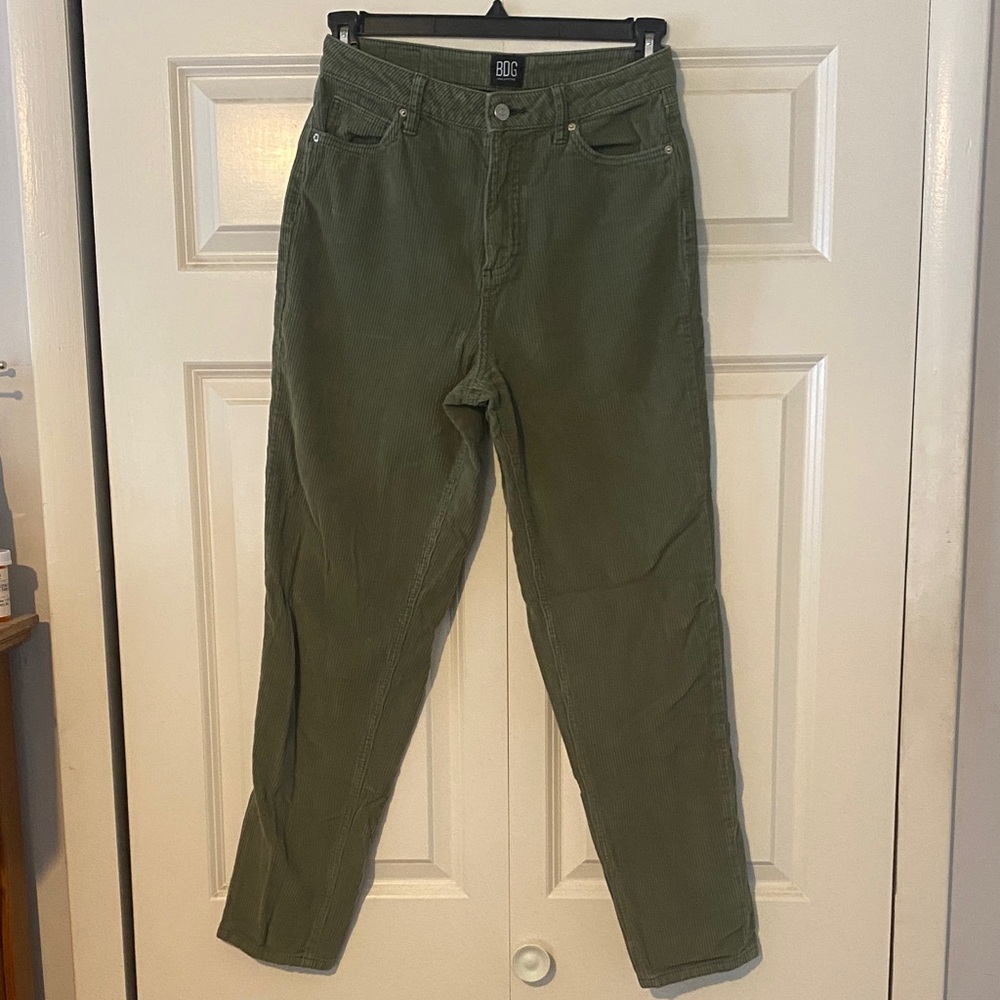 BDG Sage Green Corduroy Pants